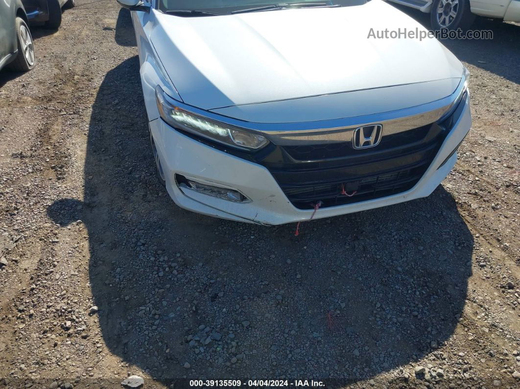 2020 Honda Accord Ex-l White vin: 1HGCV1F52LA076116