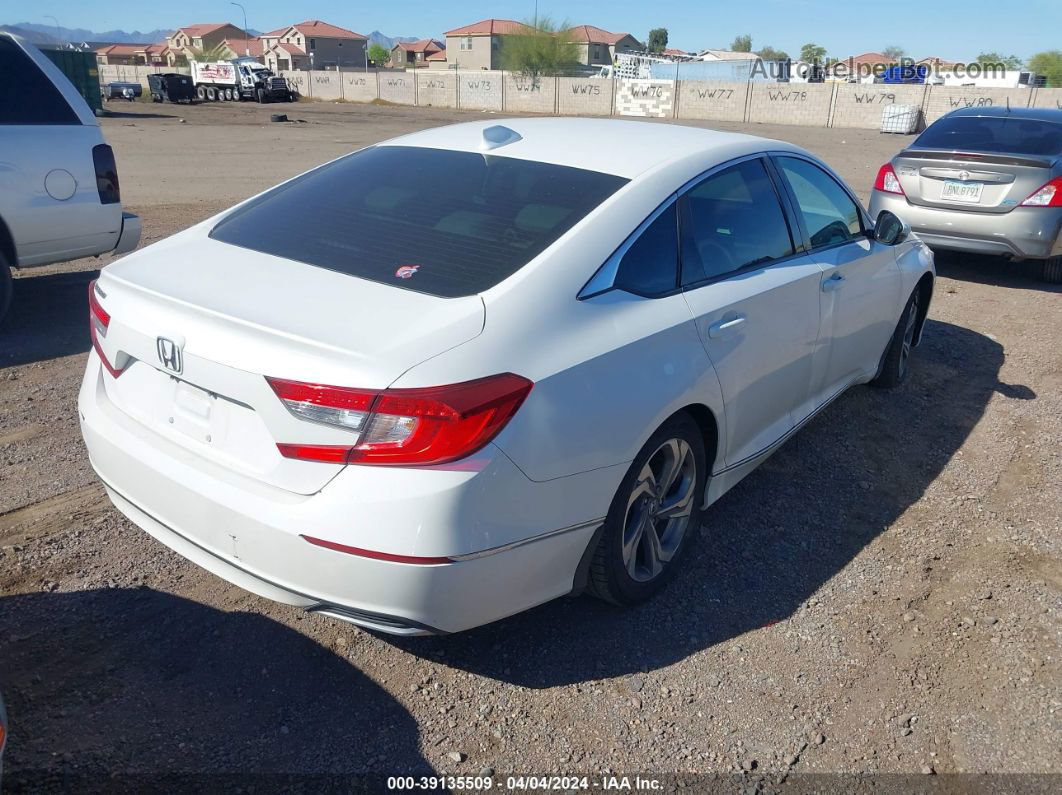 2020 Honda Accord Ex-l White vin: 1HGCV1F52LA076116