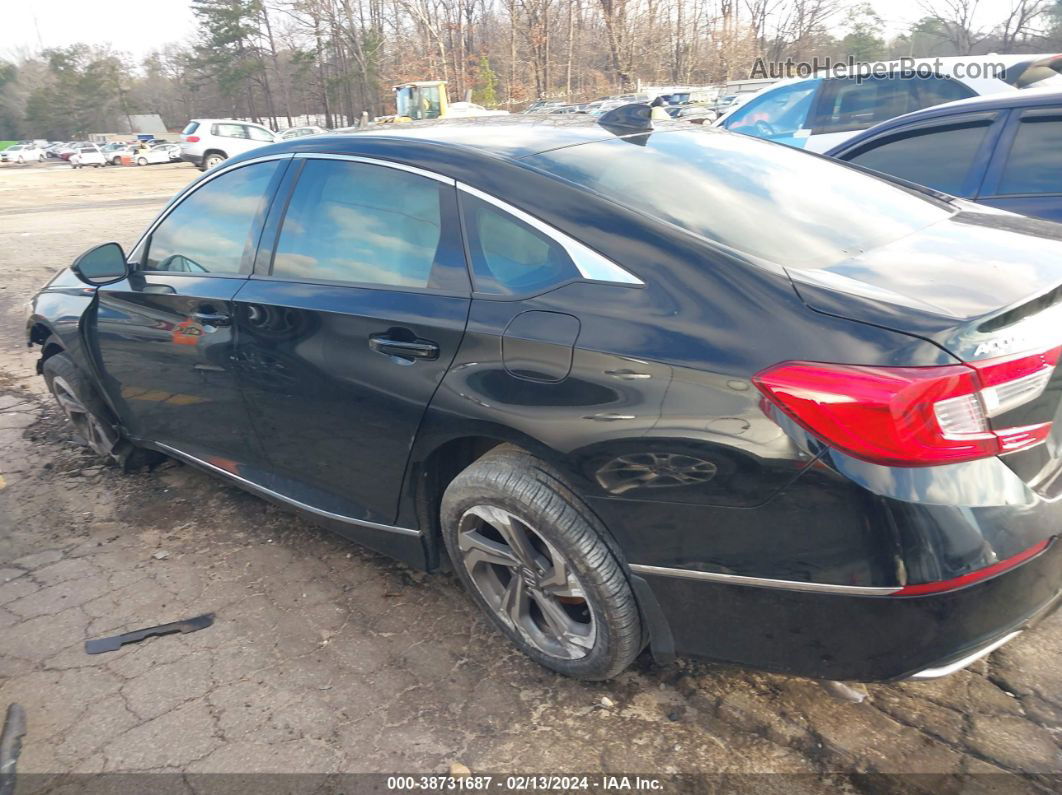 2020 Honda Accord Ex-l Black vin: 1HGCV1F52LA077072