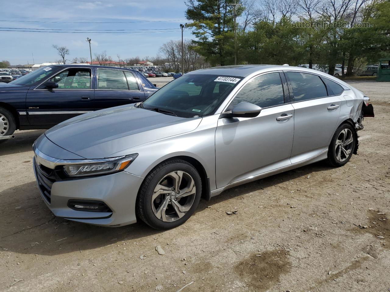 2018 Honda Accord Exl Silver vin: 1HGCV1F53JA090037