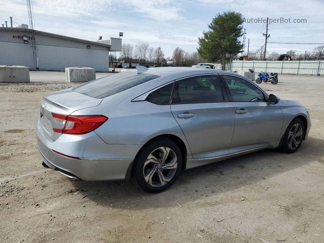 2018 Honda Accord Exl Silver vin: 1HGCV1F53JA090037