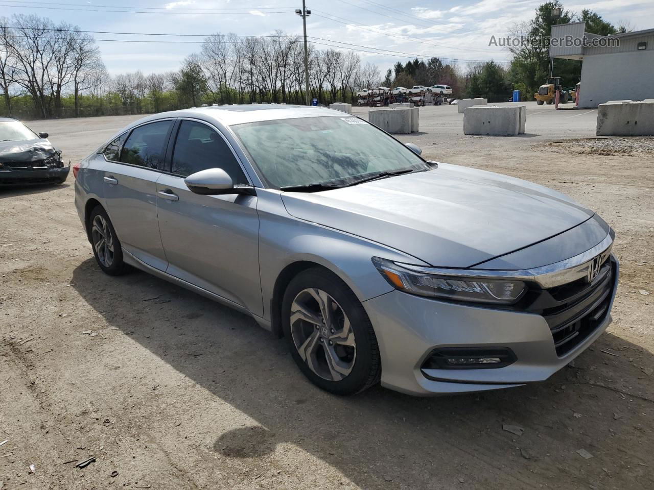 2018 Honda Accord Exl Silver vin: 1HGCV1F53JA090037