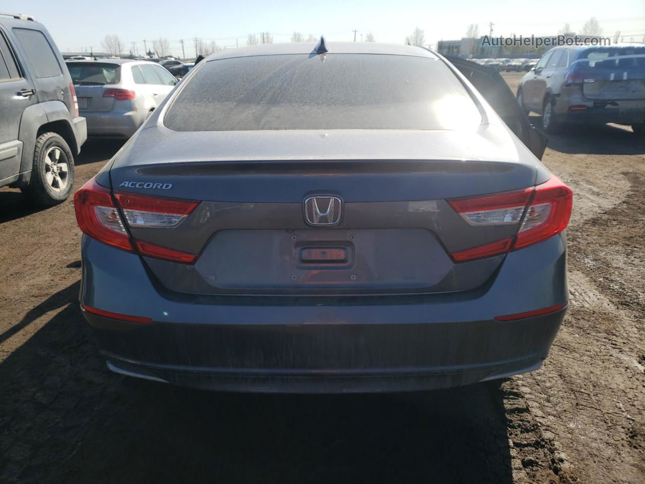 2018 Honda Accord Exl Gray vin: 1HGCV1F53JA808900