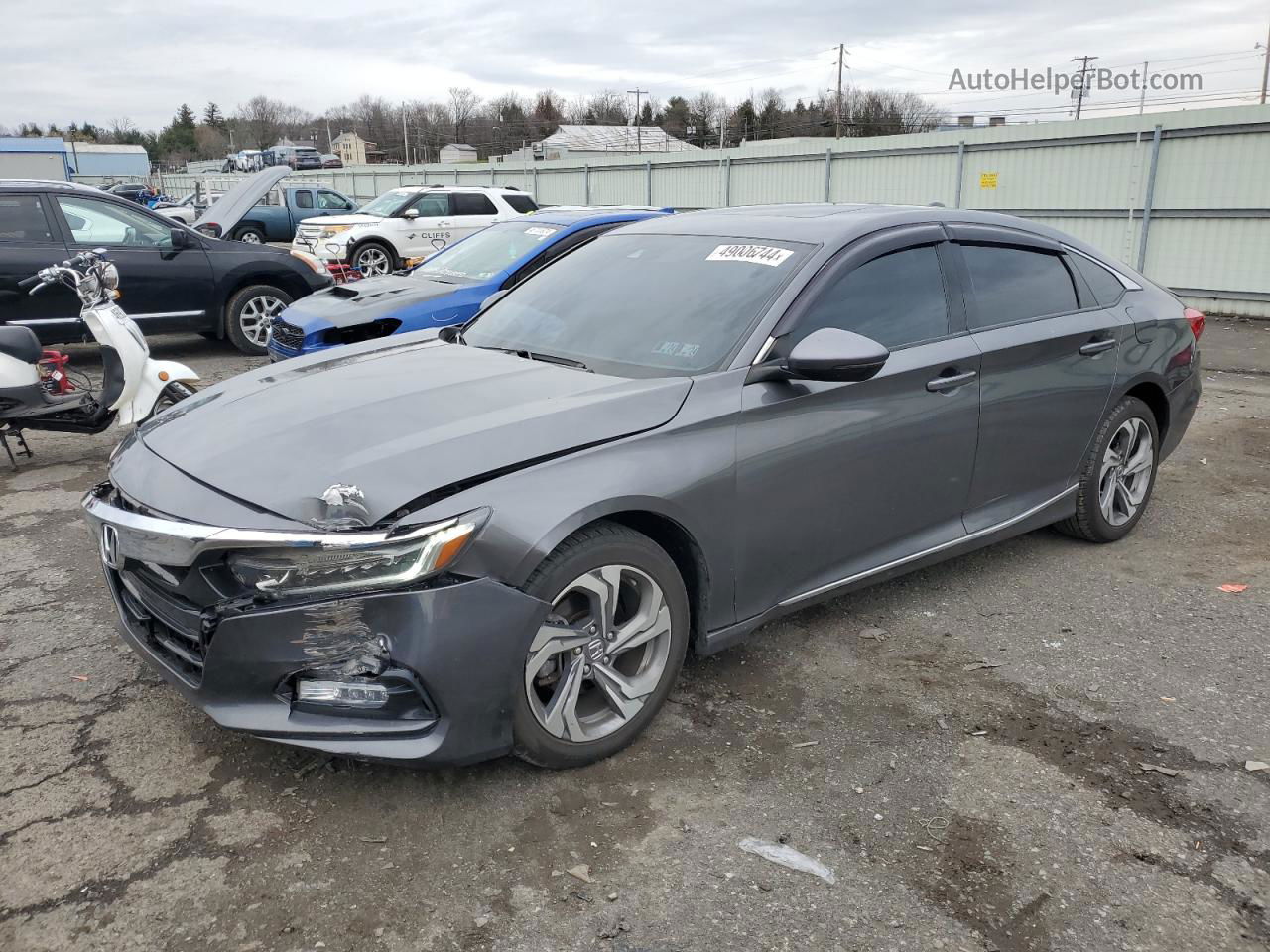 2020 Honda Accord Exl Gray vin: 1HGCV1F53LA023795