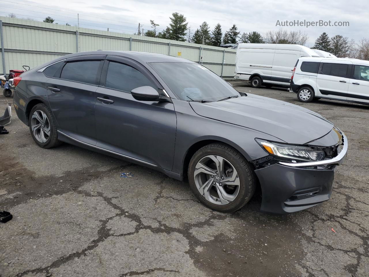 2020 Honda Accord Exl Gray vin: 1HGCV1F53LA023795