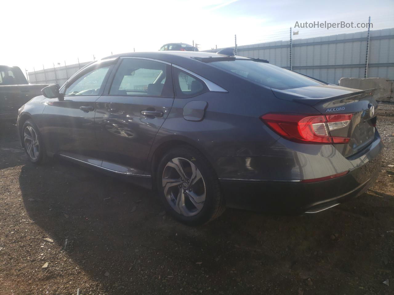 2018 Honda Accord Exl Gray vin: 1HGCV1F54JA062411