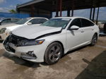 2018 Honda Accord Exl White vin: 1HGCV1F54JA125328