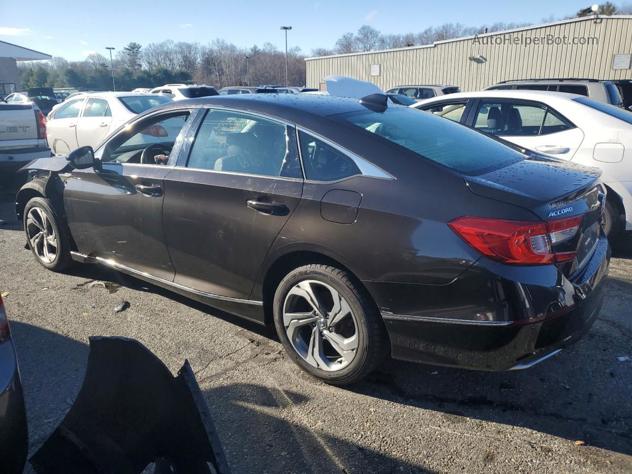 2018 Honda Accord Exl Black vin: 1HGCV1F54JA183830