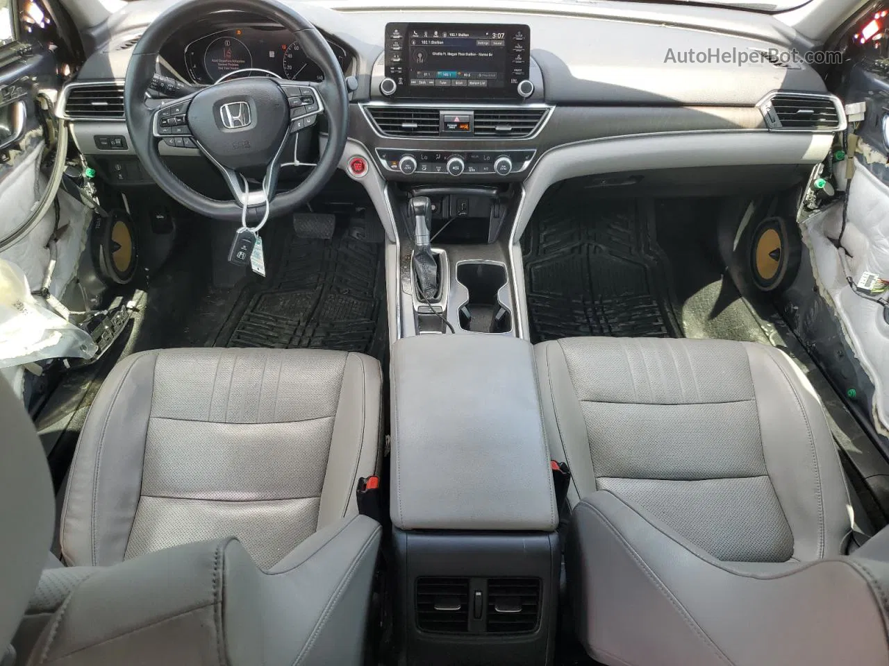 2018 Honda Accord Exl Угольный vin: 1HGCV1F54JA231987