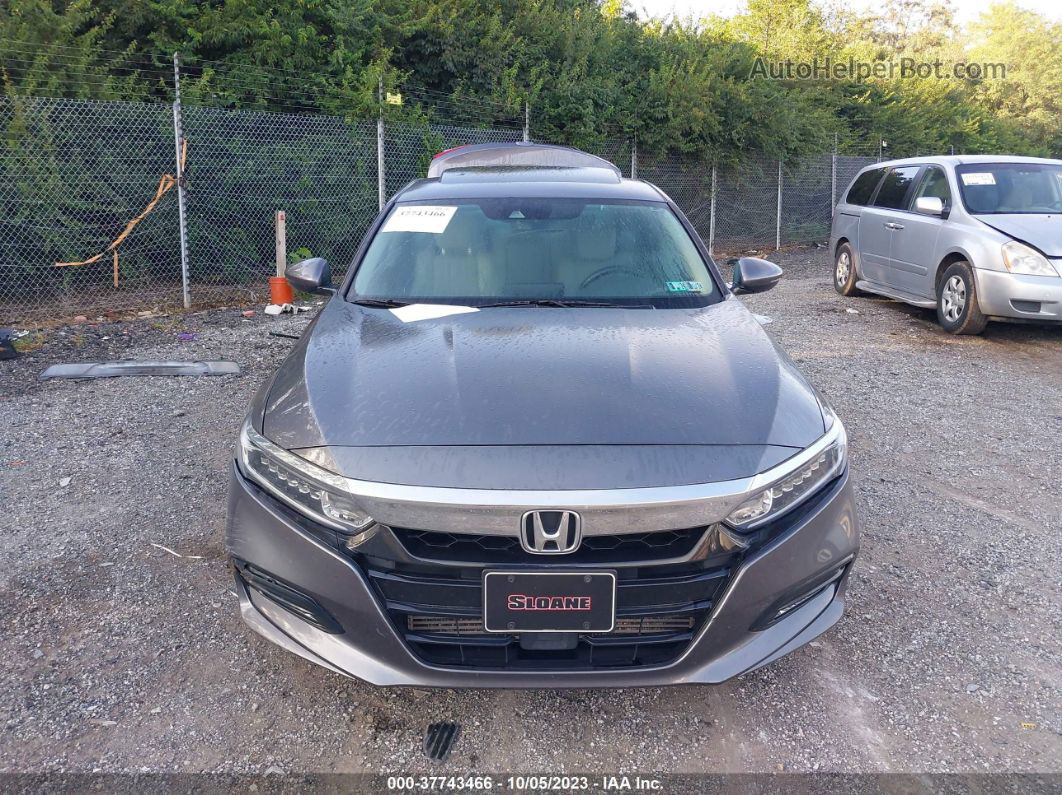 2019 Honda Accord Sedan Ex-l 1.5t Gray vin: 1HGCV1F54KA051832