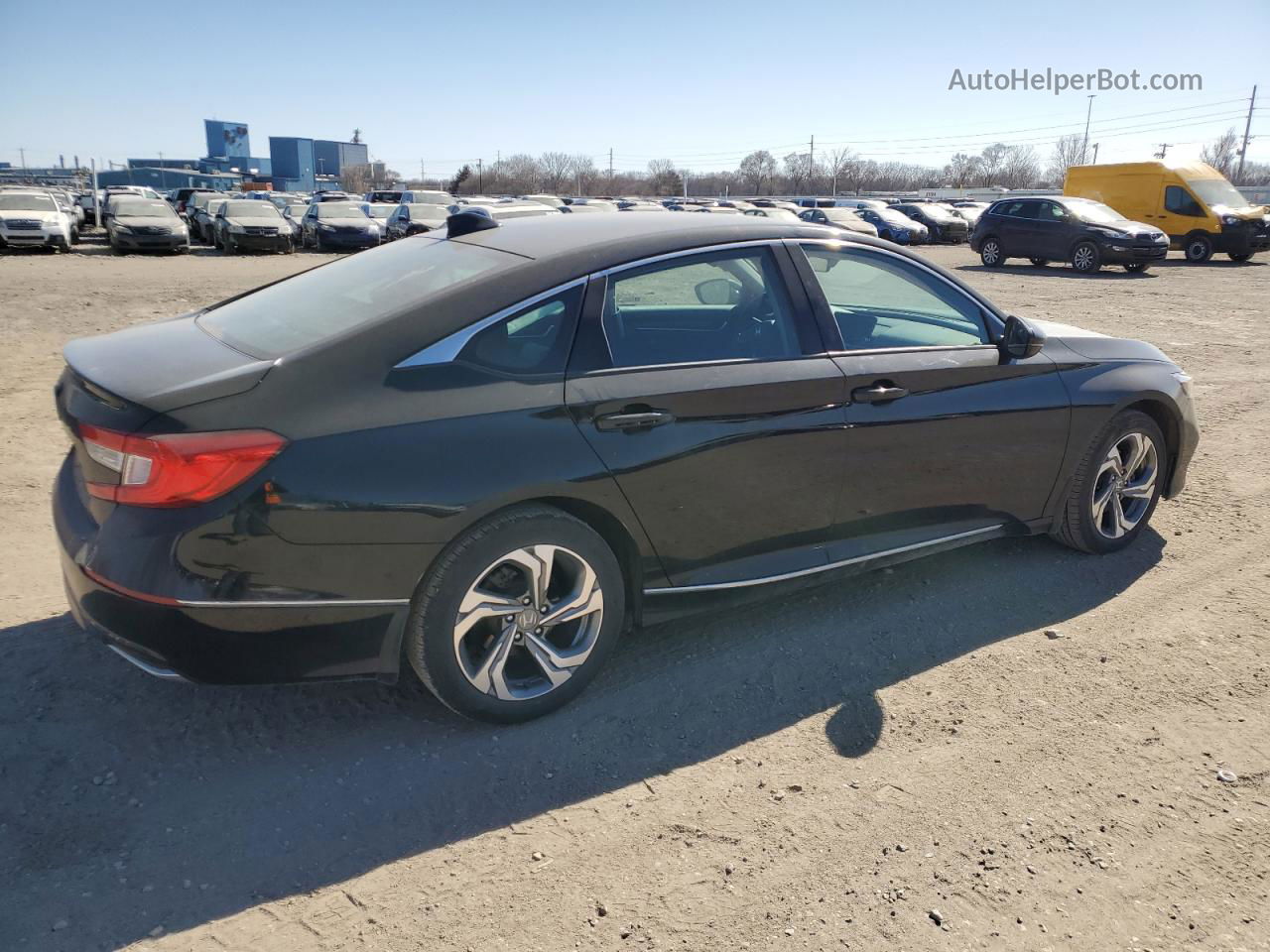 2019 Honda Accord Exl Угольный vin: 1HGCV1F54KA066766