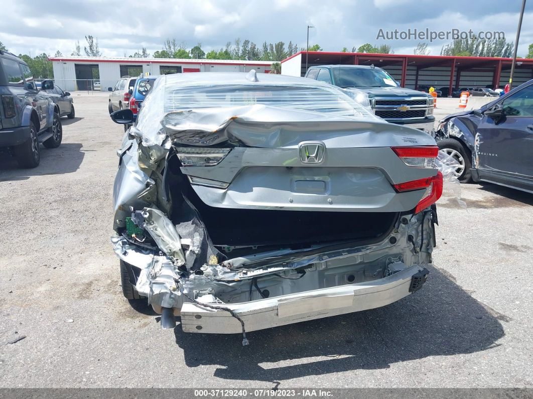 2019 Honda Accord Sedan Ex-l 1.5t Silver vin: 1HGCV1F54KA107977