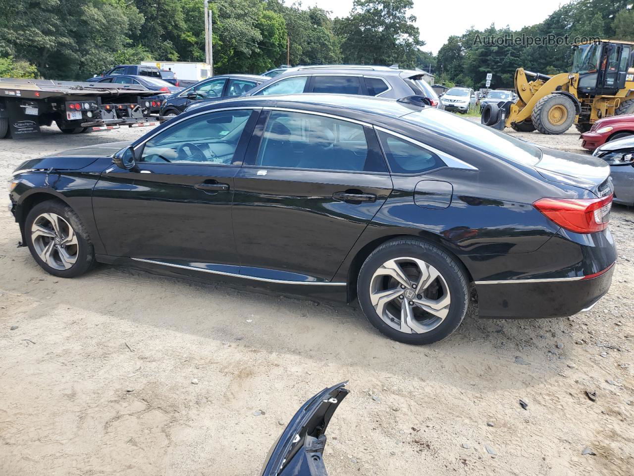 2019 Honda Accord Exl Black vin: 1HGCV1F54KA145838