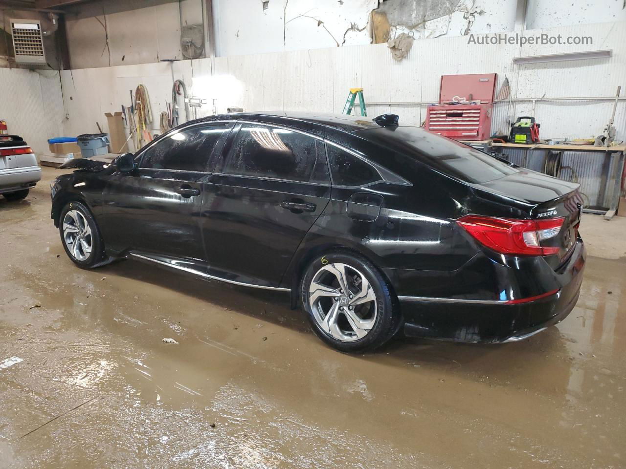 2018 Honda Accord Exl Black vin: 1HGCV1F55JA220626