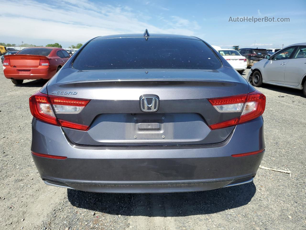 2018 Honda Accord Exl Gray vin: 1HGCV1F55JA234333