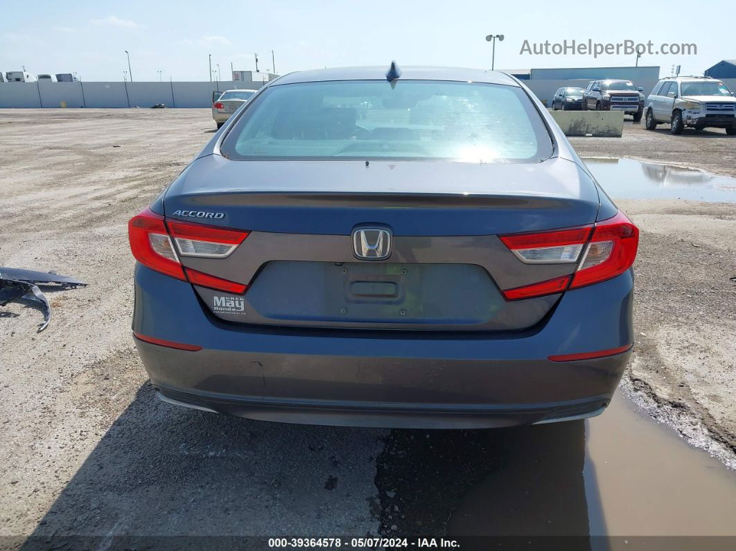 2018 Honda Accord Ex-l Gray vin: 1HGCV1F55JA239225