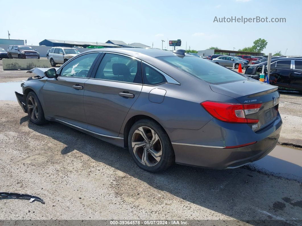 2018 Honda Accord Ex-l Gray vin: 1HGCV1F55JA239225