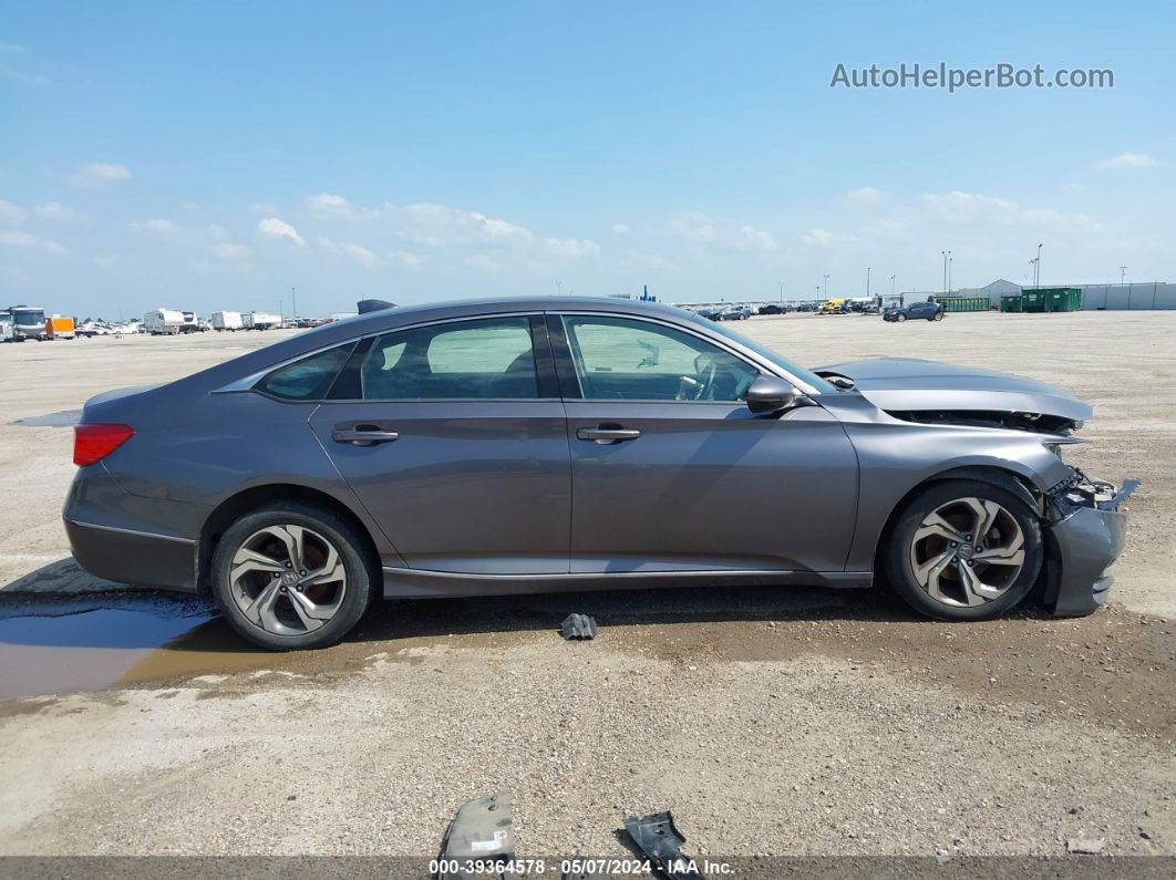 2018 Honda Accord Ex-l Gray vin: 1HGCV1F55JA239225