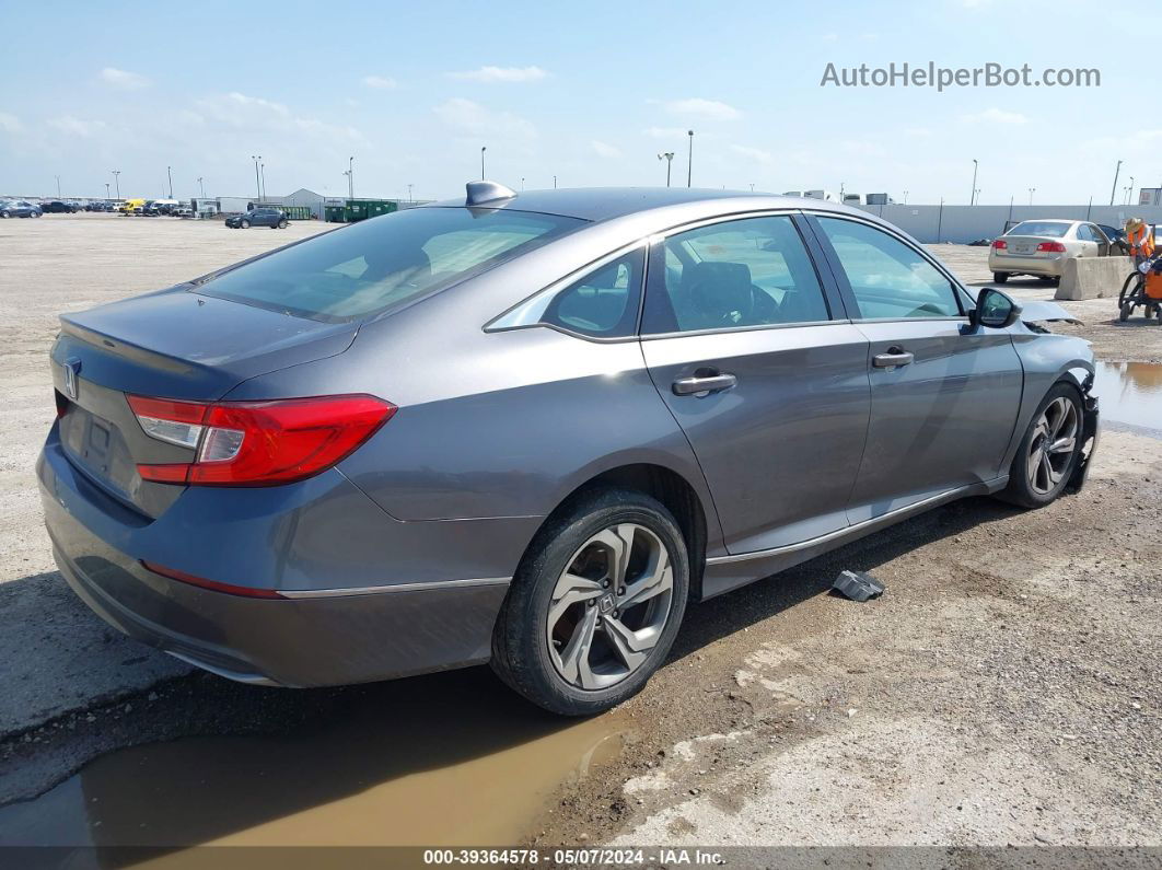 2018 Honda Accord Ex-l Gray vin: 1HGCV1F55JA239225