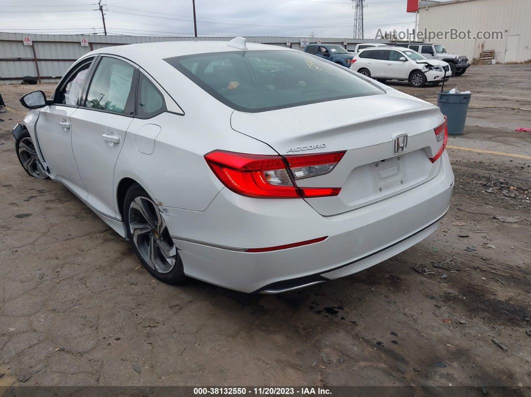 2019 Honda Accord Ex-l White vin: 1HGCV1F55KA050625