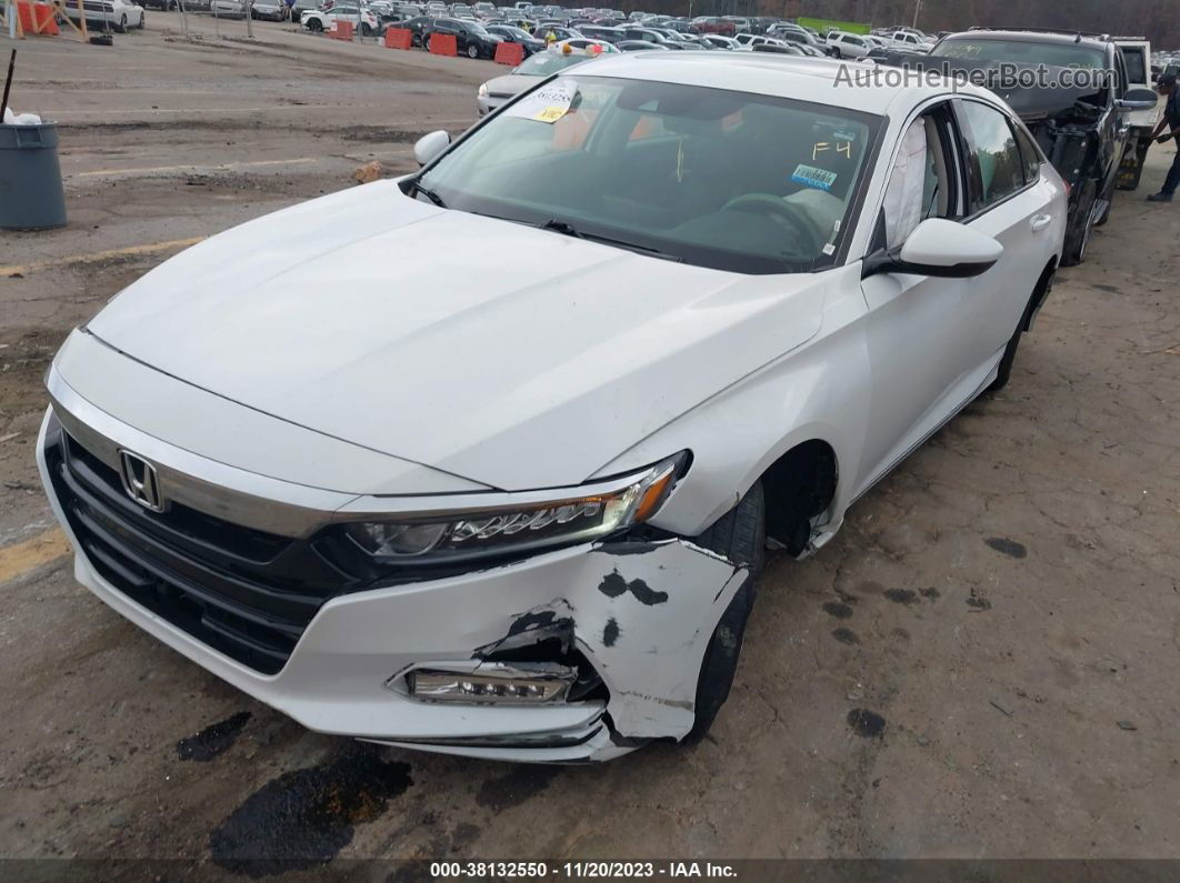 2019 Honda Accord Ex-l White vin: 1HGCV1F55KA050625