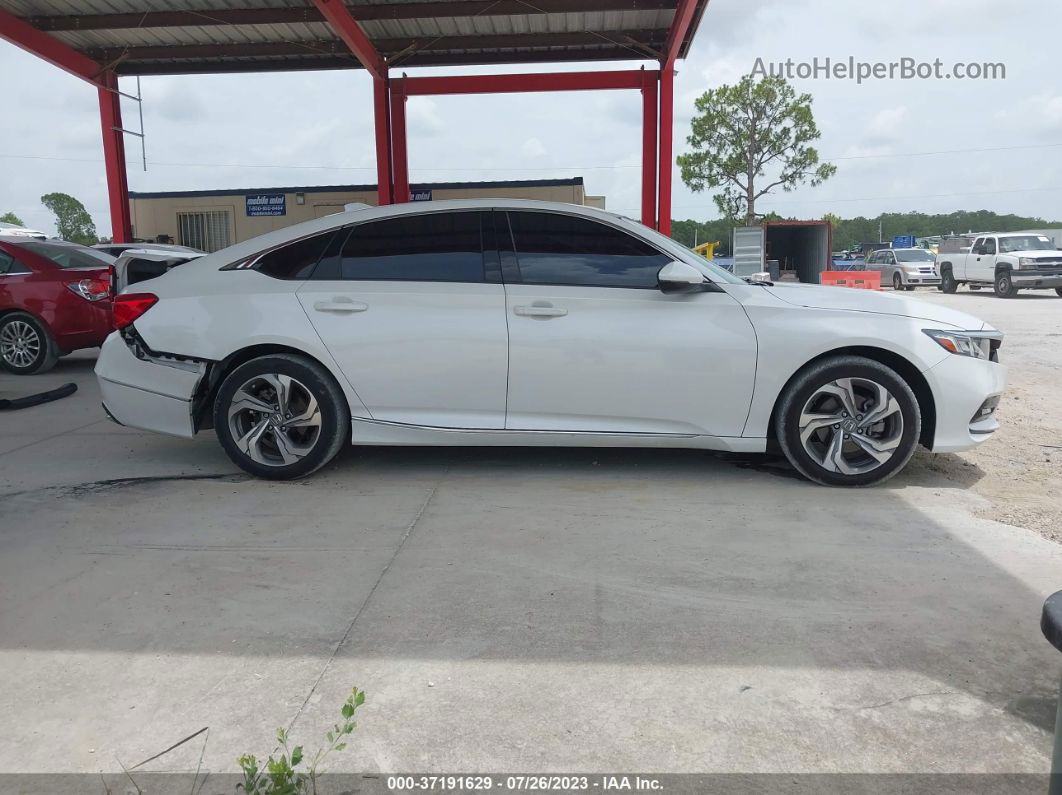 2019 Honda Accord Sedan Ex-l 1.5t White vin: 1HGCV1F55KA073208