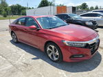 2019 Honda Accord Exl Red vin: 1HGCV1F55KA135397