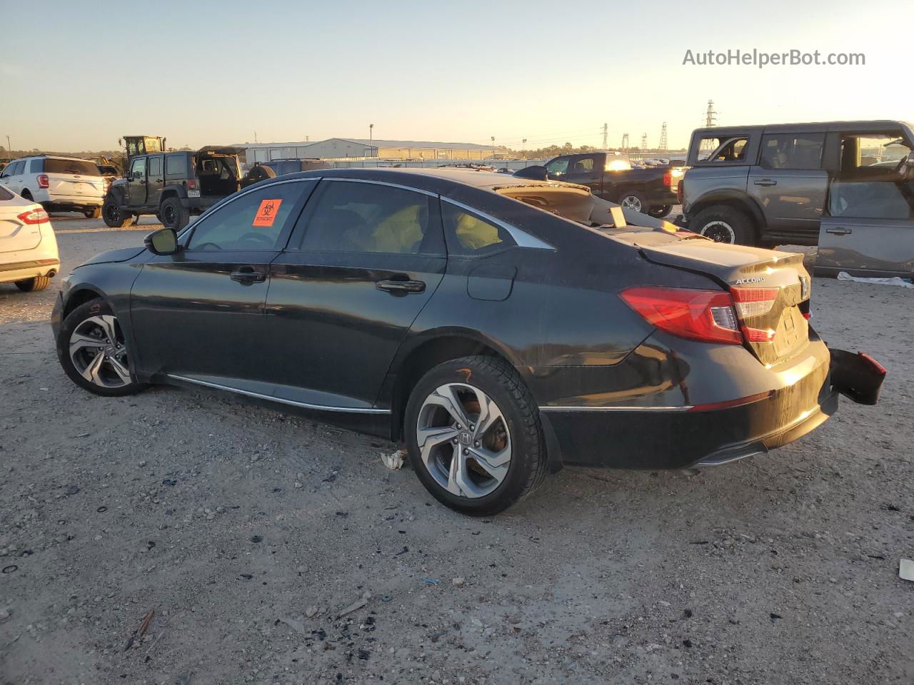 2018 Honda Accord Exl Black vin: 1HGCV1F56JA001433