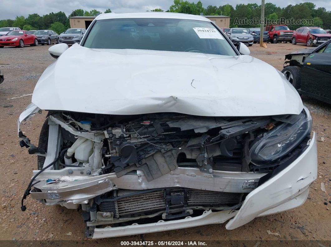 2018 Honda Accord Ex-l White vin: 1HGCV1F56JA084202