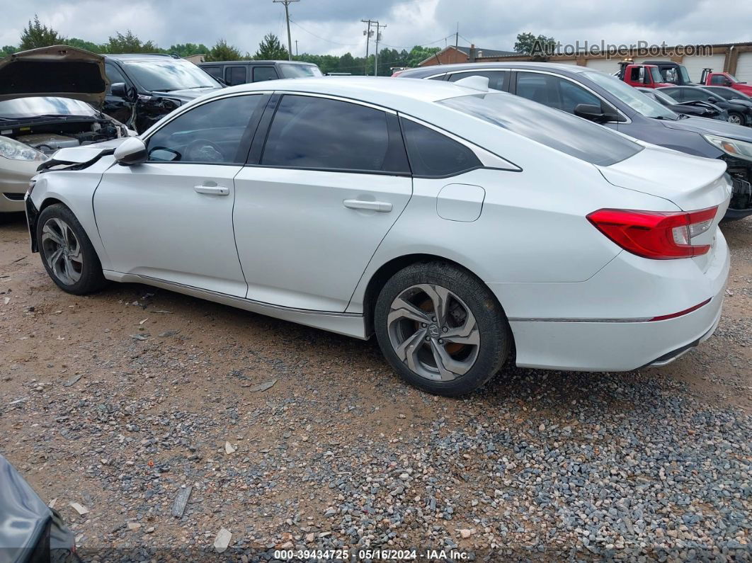 2018 Honda Accord Ex-l White vin: 1HGCV1F56JA084202