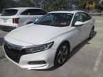 2019 Honda Accord Sedan Ex-l 1.5t White vin: 1HGCV1F56KA127034