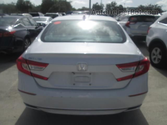 2019 Honda Accord Sedan Ex-l 1.5t White vin: 1HGCV1F56KA127034