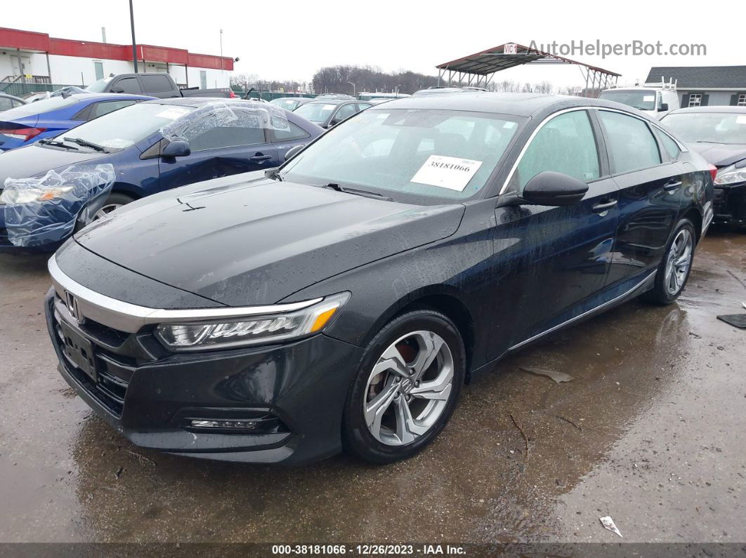 2020 Honda Accord Sedan Ex-l Black vin: 1HGCV1F56LA022883