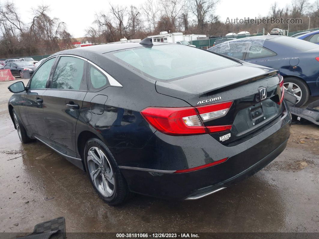 2020 Honda Accord Sedan Ex-l Черный vin: 1HGCV1F56LA022883