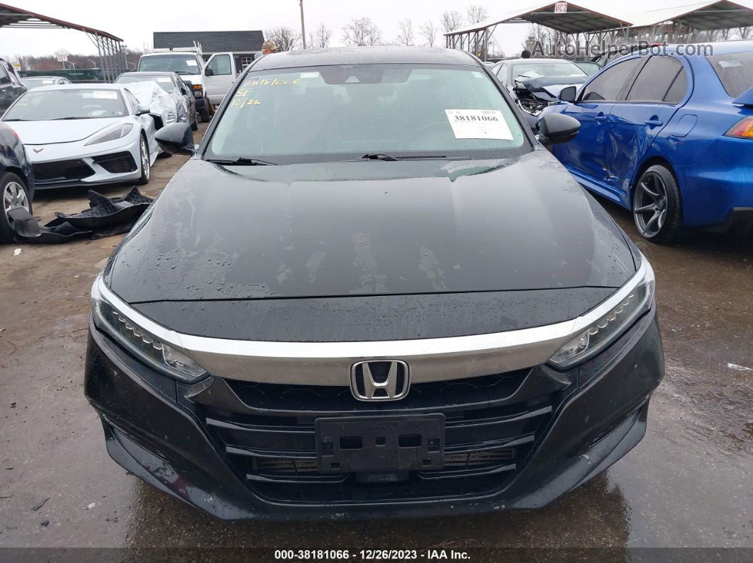 2020 Honda Accord Sedan Ex-l Black vin: 1HGCV1F56LA022883