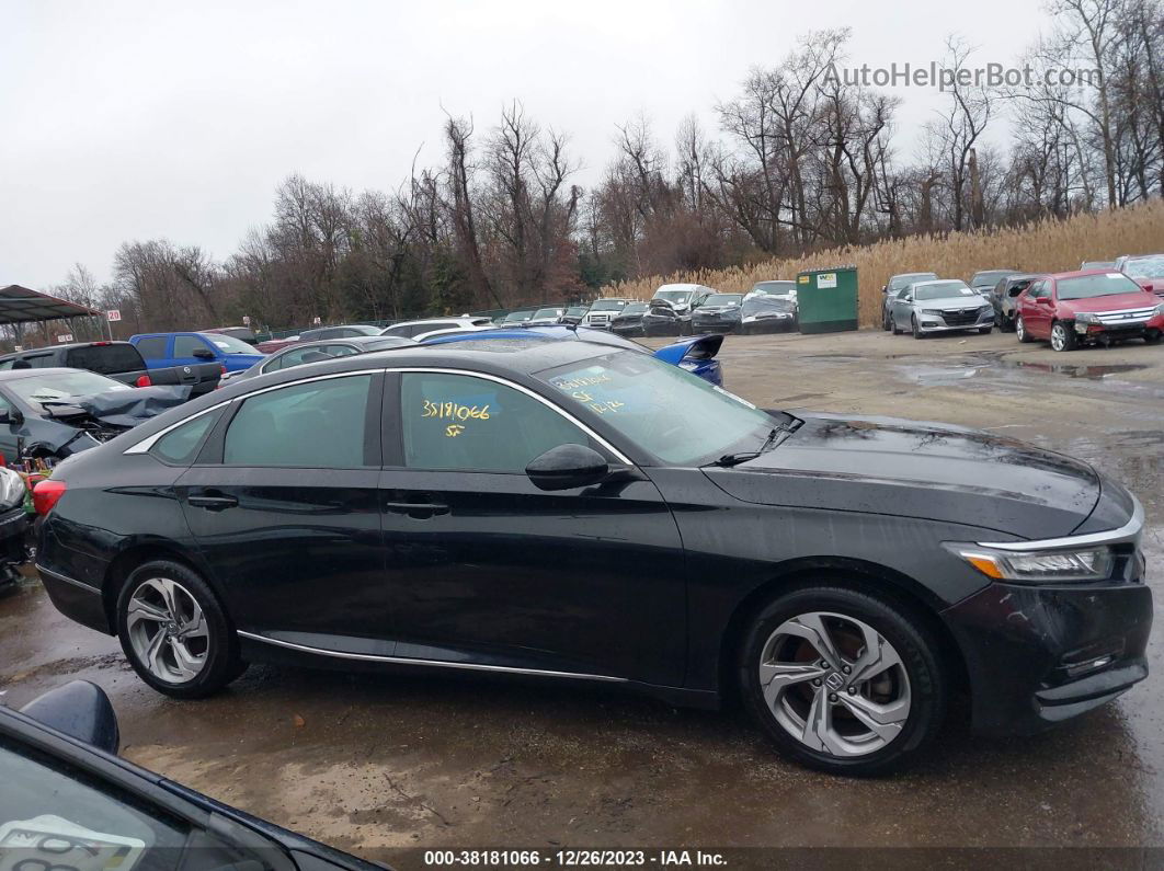 2020 Honda Accord Sedan Ex-l Черный vin: 1HGCV1F56LA022883