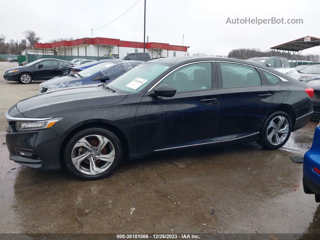 2020 Honda Accord Sedan Ex-l Черный vin: 1HGCV1F56LA022883