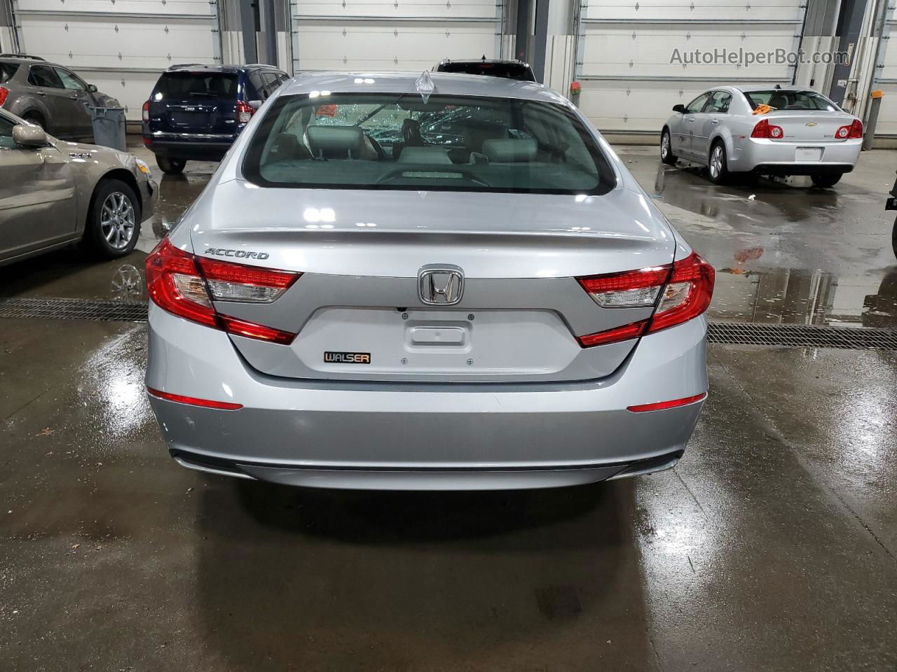 2018 Honda Accord Exl Silver vin: 1HGCV1F57JA127736