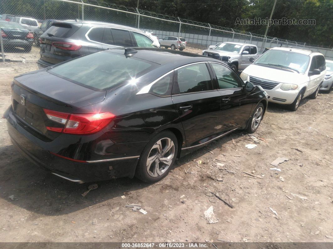 2018 Honda Accord Sedan Ex-l 1.5t Black vin: 1HGCV1F57JA150935