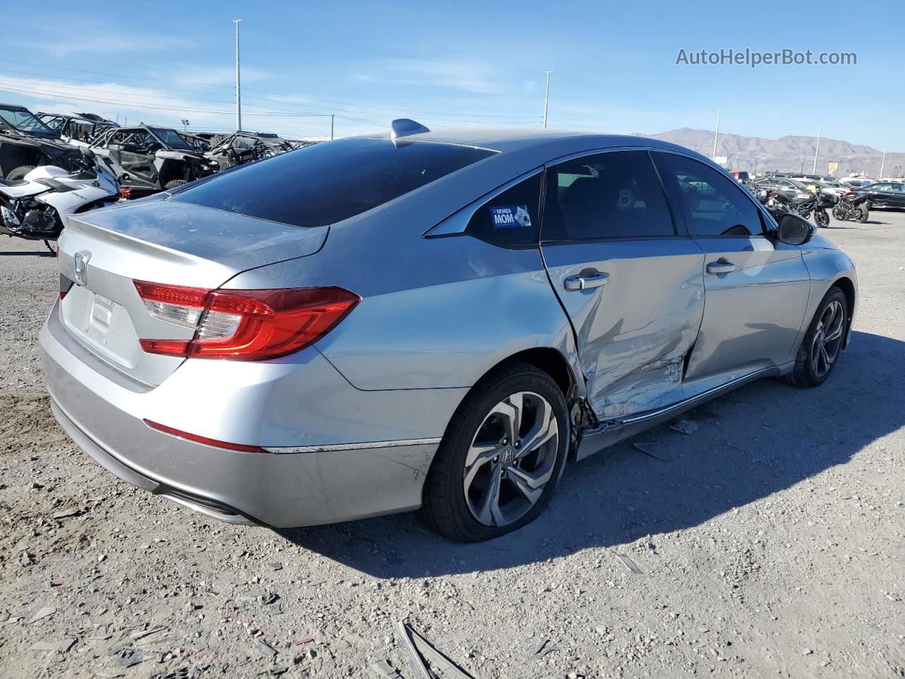 2018 Honda Accord Exl Silver vin: 1HGCV1F58JA081172