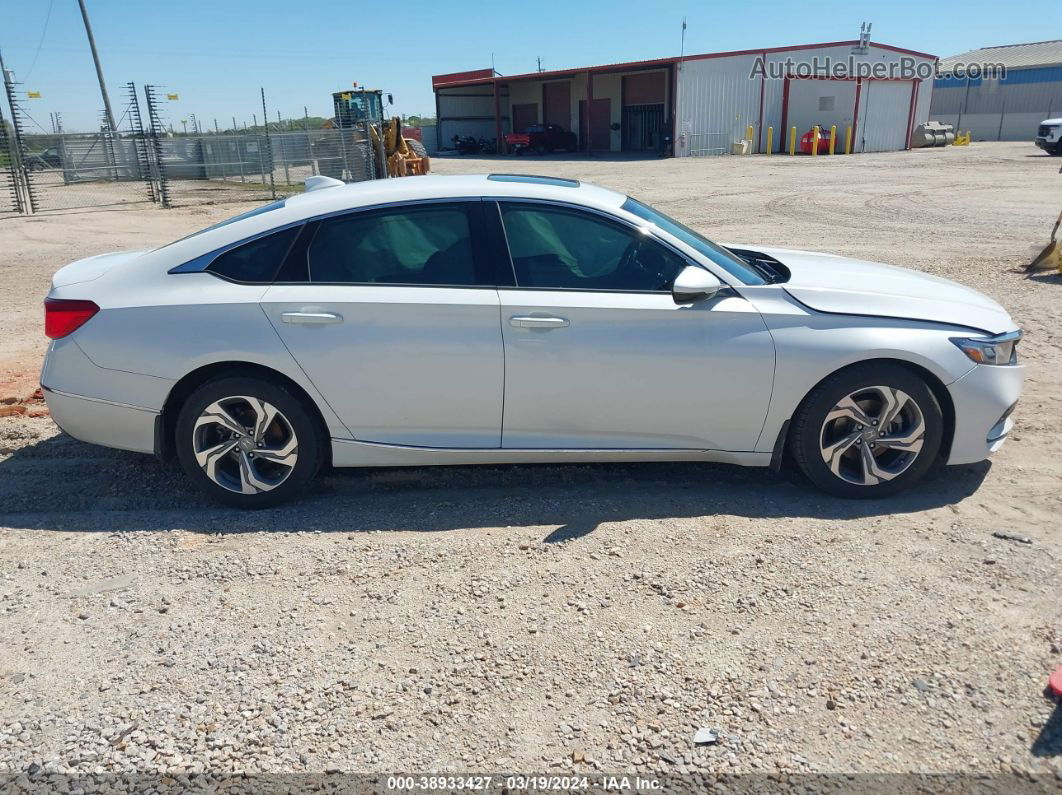 2018 Honda Accord Ex-l White vin: 1HGCV1F58JA202069