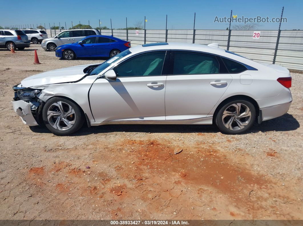 2018 Honda Accord Ex-l White vin: 1HGCV1F58JA202069