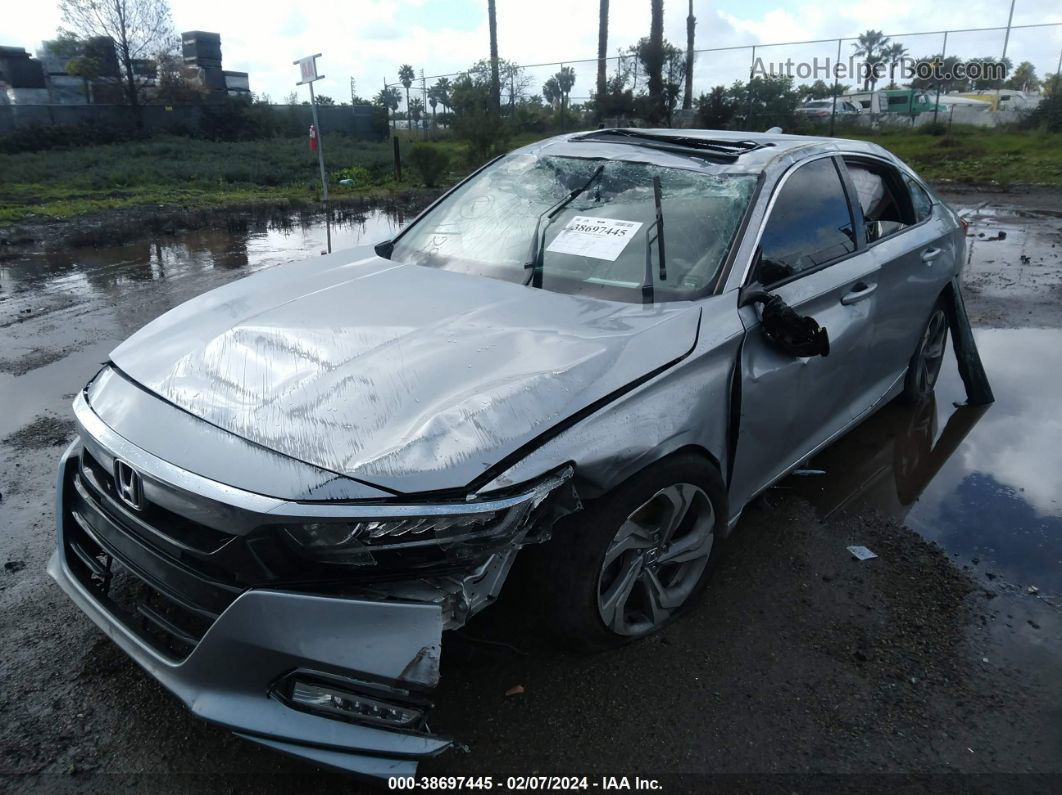 2019 Honda Accord Ex-l Silver vin: 1HGCV1F58KA024150