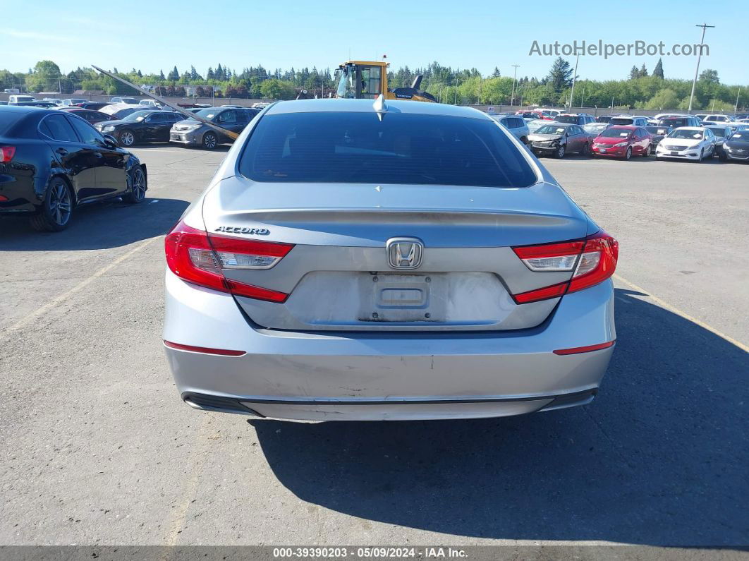 2019 Honda Accord Ex-l Silver vin: 1HGCV1F58KA036783