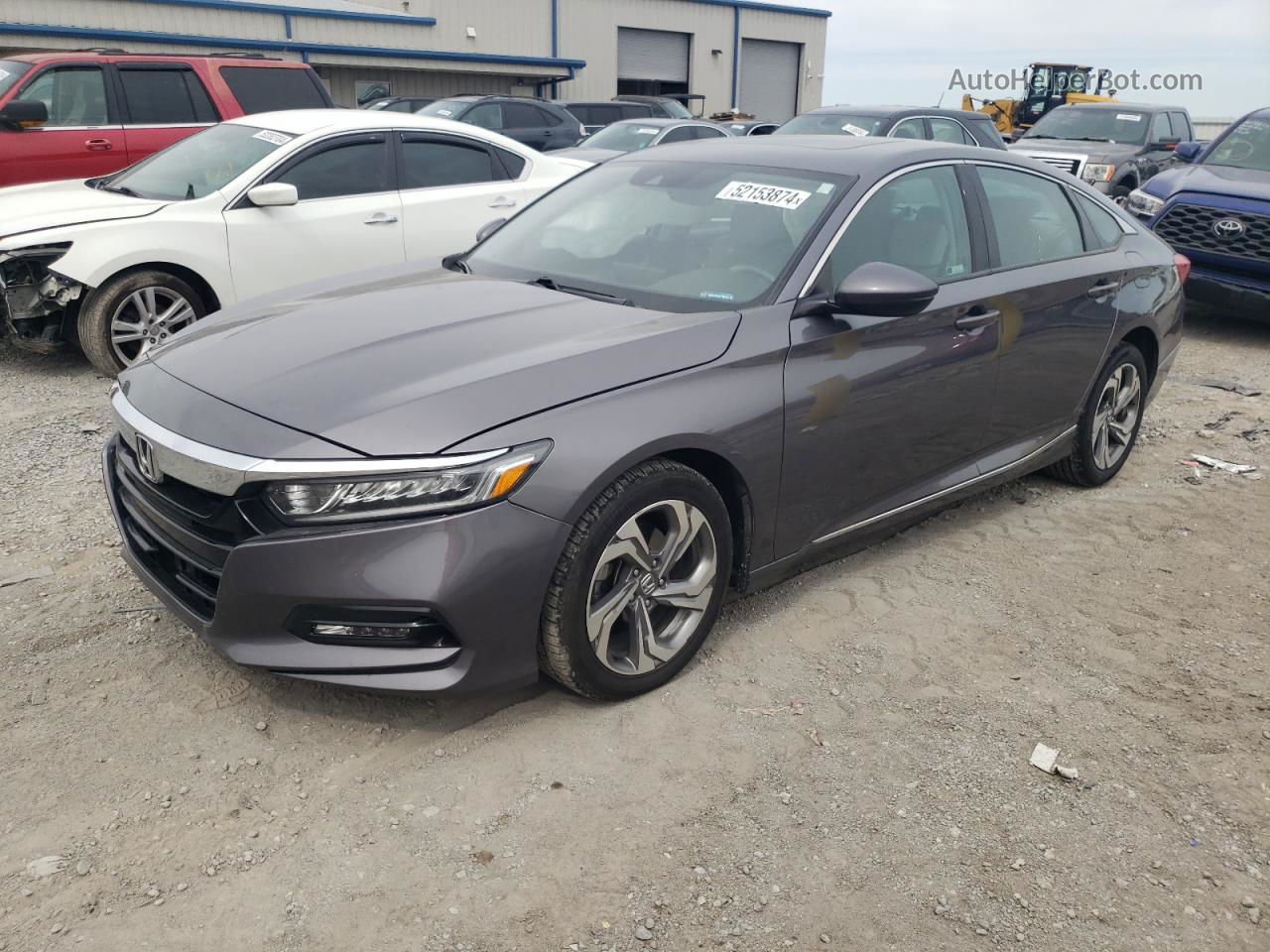 2019 Honda Accord Exl Gray vin: 1HGCV1F58KA146779