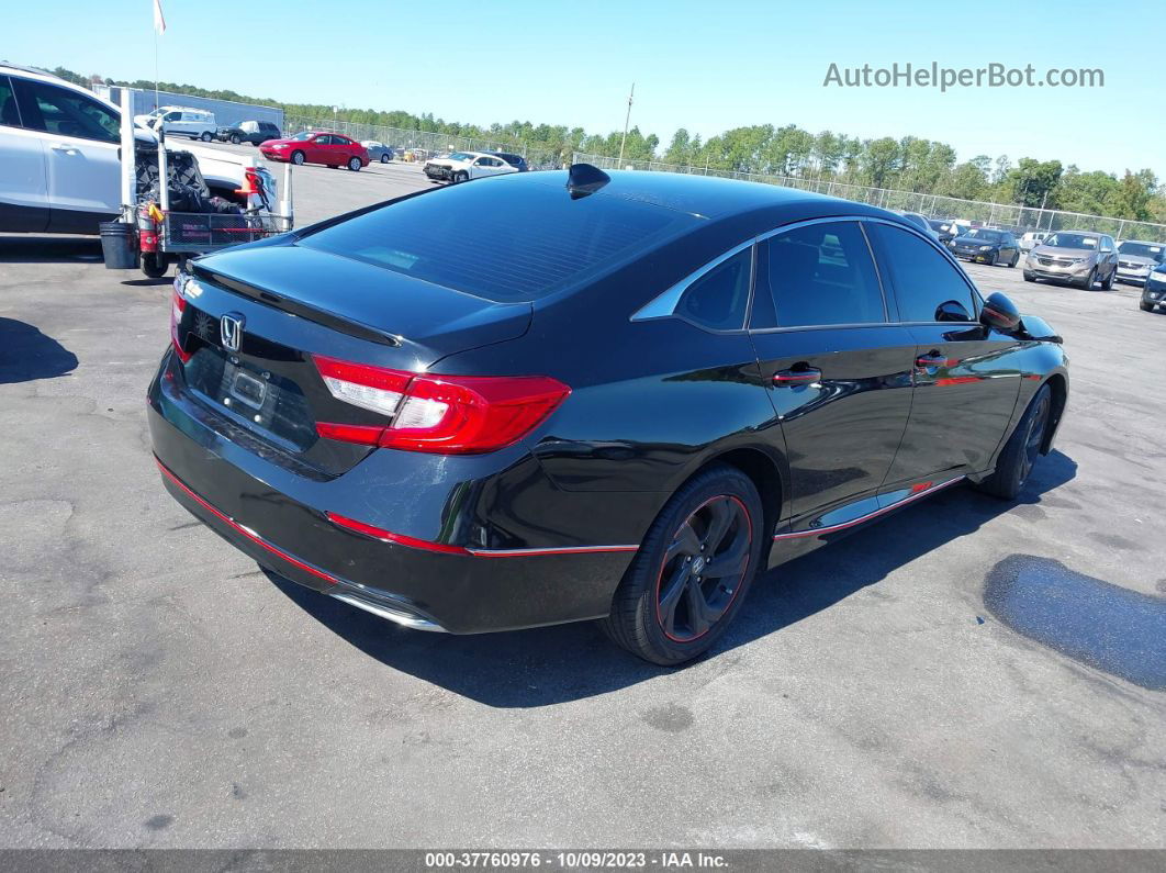 2018 Honda Accord Sedan Ex-l 1.5t Черный vin: 1HGCV1F59JA078233