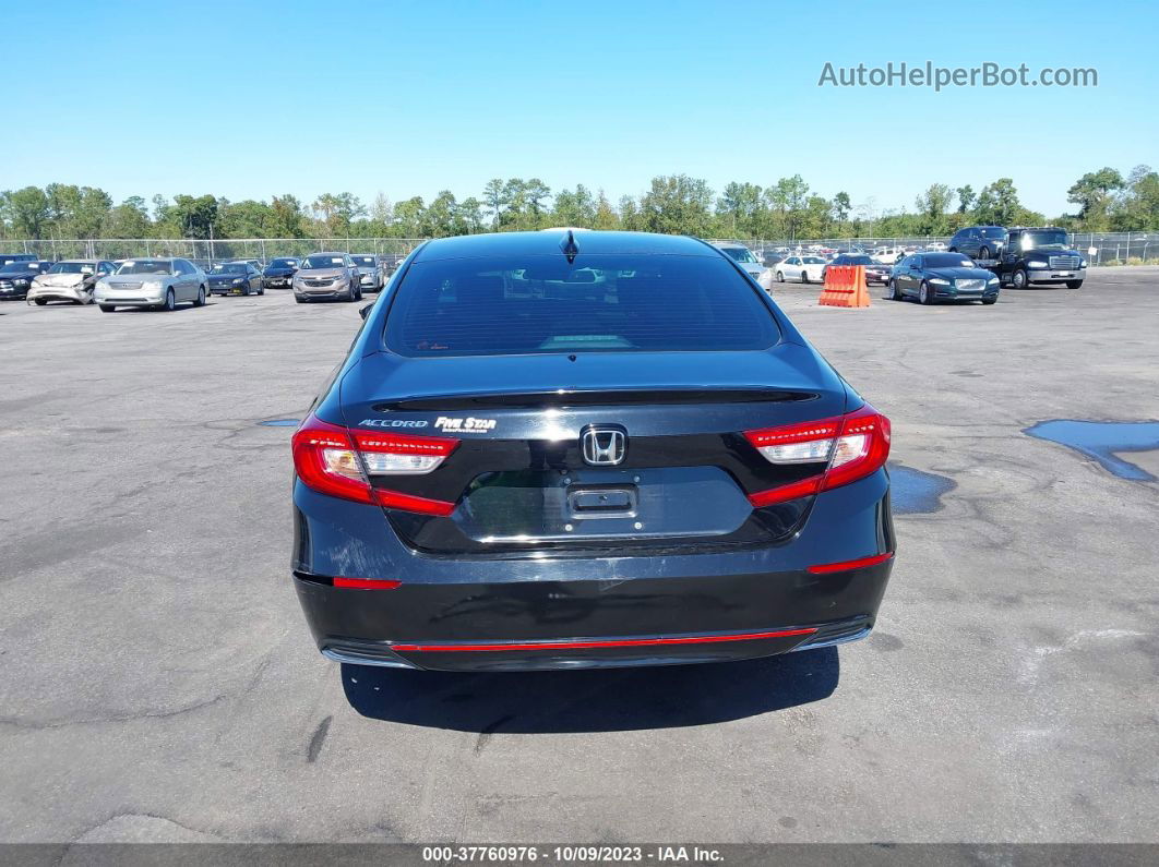 2018 Honda Accord Sedan Ex-l 1.5t Черный vin: 1HGCV1F59JA078233