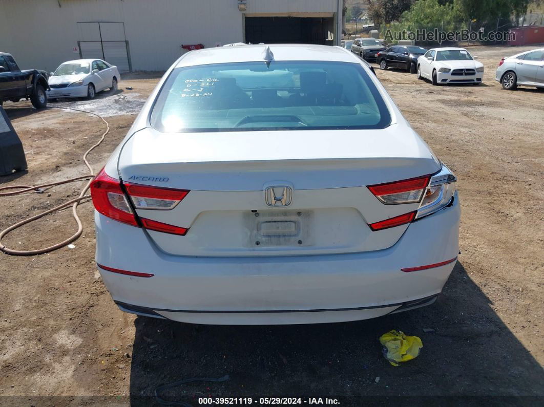 2019 Honda Accord Ex-l White vin: 1HGCV1F59KA086463