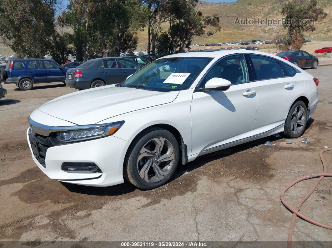 2019 Honda Accord Ex-l White vin: 1HGCV1F59KA086463