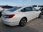 2019 Honda Accord Exl White vin: 1HGCV1F59KA114570